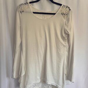 White Lace Top EUC